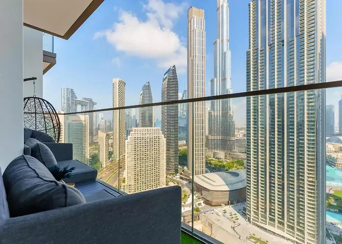 Jaw Dropping Burj Khalifa View 3 Min To Dubai Mall